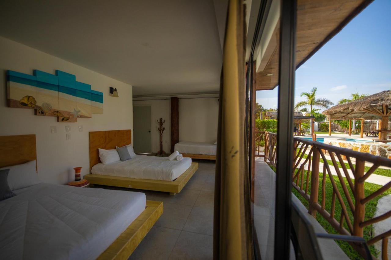 Hotel & Beach Club Ojo De Agua Puerto Morelos Exterior photo